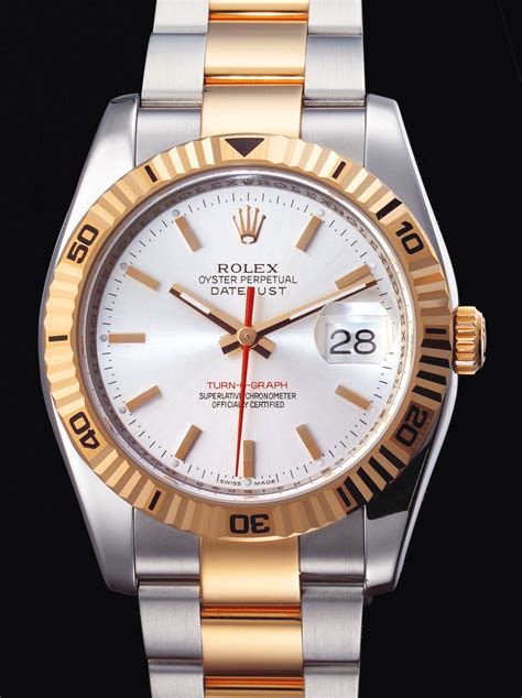 rolex turn o graph watch.